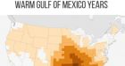 For the first time, the Gulf of Mexico didn�t fall below 73� this winter