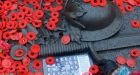 Hillier can't hide his grin as crowd applauds rabbi who says 'We love our troops'