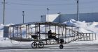 Silver Dart replica takes flight in Nova Scotia
