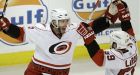 Cam Ward's shutout, Zdeno Chara's misplay boost Hurricanes past Bruins 3-0