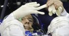 Canada's Bob Thirsk blasts into space
