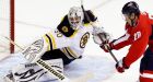 Bruins goalie Thomas posts Coolidge quote to Facebook