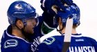 Canucks win one in regulation time